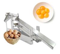 Separatore per tuorlo d'uovo, in acciaio inox, 800 uova/ora, ideale per panetterie e chef domestici