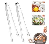 Separatore per Uova,2 Pezzi Strumento di Rimozione di Chalaza per Uova,Strumento per Rimuovere le Calaze,Egg Chalaza Removal Tool,Pinza da Cucina per Chalazae,per la Rimozione dei Frammenti