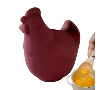 Separatore per uova, in acciaio inox, separatore per uova in silicone, portatile, 4,5 cm, è una risorsa preziosa per qualsiasi cucina, catering per panettieri, chef,