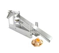 Separatore per uova, setacciatore professionale per 600-1000 uova all'ora, divisore per tuorlo d'uovo in acciaio inossidabile 304, con spazio regolabile per utensili da forno