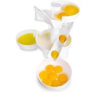 Separatore per uova, strumento da cucina regolabile a separazione rapida, design facile da pulire per cuocere e cucinare