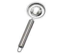 Separatore professionale in acciaio inox per separare tuorlo d'uovo e bianco, pratico divisore con manico lungo divisore bianco per ovociti
