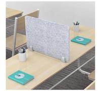 Separatore superiore grigio varie dimensioni (30 x 50 cm) divisorio per ufficio privacy per postazione di lavoro moderno accessori ufficio organizer spazio.