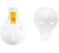 Separatore uova, filtro bianco per alimenti, in plastica, per cucina/panetteria, estrattore di uova, Durability