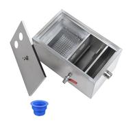 Separatori di Grasso Commerciali, Degrassatore Sottolavello in Acciaio Inossidabile per la Cucina Domestica Della Fabbrica di Ristoranti (Size : 50 * 29 * 29cm/20 * 11 * 11in)