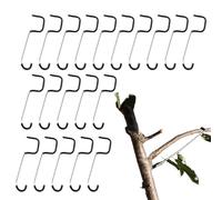 Separatori di per alberi da frutto, 20 clip da piegare | Clip curvi per rami per giardini, cortili, prati, paesaggi, serre, vivai