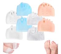 Separatori Dita in Silicone Hyggear for Donne E Uomini, Cuscinetto Correttore for Alluce Valgo, Separatori Dita in Gel Traspiranti E Morbidi for Dita Sovrapposte(Four-color)