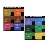 Separatori Mensili Per Planner - Etichette Adesive Calendario 2025-12 Divisione Mensile Per Notebook Agenda Scuola Ufficio Lavoro Università Professore Studente