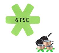 Separatori Pentole, 6 Pezzi Protezioni AntiGraffio per Pentole, Proteggi Padelle, Perfetti per Pentole e Padelle in Antiaderenti, Ghisa, Ceramica