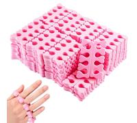 Separatori per dita dei piedi, in morbida spugna, per uso domestico, saloni di bellezza, 50 pezzi