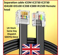 Separazione Cavo Icom IC2730 ID4100 ID5100 IC208 IC800 IR1500 Remoto Testa