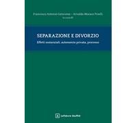 Separazione e divorzio. Effetti sostanziali, autonomia privata, processo