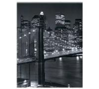 Separè bifacciale 3 pannelli "New York Night" Cm. 185x120