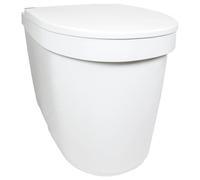 Separett Tiny® con scarico delle urine, WC separatore per spazi piccoli, Plastica, Bianco