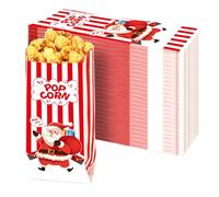 SEPGLITTER 200 sacchetti natalizi per popcorn, sacchetti per popcorn, sacchetti piccoli, sacchetti di carta per popcorn, sacchetti di carta per popcorn, accessori per popcorn, serate cinematografiche