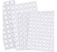 SEPGLITTER 206 tamponi di arresto autoadesivi elastici per porte trasparenti ammortizzatori in gomma di grandi dimensioni, per mobili, ammortizzatori acustici, ammortizzatori per porte, armadi,