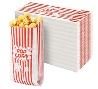 SEPGLITTER Popcorn - 320 sacchetti di carta per popcorn bar e serate cinematografiche