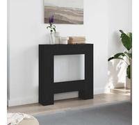 sephironlbb Cornice per caminetto, effetto rovere, 81 x 18 x 82 cm, accessorio per camino con ripiano, compatibile con fiamme a LED, funzionale e facile da pulire, per soggiorno e casa