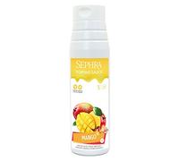 Sephra - Salsa da dessert al mango da 1 kg - comoda bottiglia da spremere - Sciroppi per gelati, cialde, pancake, crepe, frullati, sorbetti, frappes, frappes, torte o immersioni (mango)
