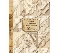 Sepia Torn Papers Junk Journal Ephemera: Cut and Create