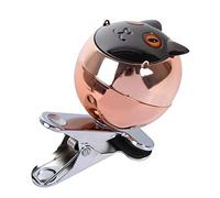 SEPILO Posacenere con funzione di serraggio Color CAT Posacenere in metallo (occhi marroni)