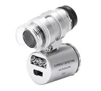 SePKUS Accessori per microscopi 1pc Mini Gioielli in Vetro 60x ingranditore tascatore microscopio Tascabile PORTATO Durata e Prestazioni affidabili