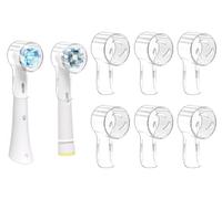 seplouis Copritestine per Spazzolini Elettrici Oral b & iO, Confezione da 6 (Trasparente)