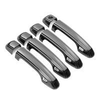 Seplxoi Maniglia esterna della portiera dell'auto Maniglia esterna sinistra della portiera Copertura della maniglia esterna della portiera LX570 Aggiornamento Modifica(Grigio)