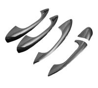 Seplxoi Maniglia esterna della portiera dell'auto Maniglia esterna sinistra della portiera maniglia della portiera in fibra di carbonio, W205 GLC X253 2015-2018