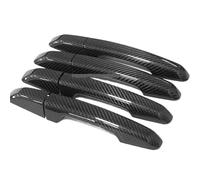 Seplxoi Maniglia esterna della portiera dell'auto Maniglia esterna sinistra per auto per Jaguar XE X760 2015-2022 Accessori Copertura maniglia porta in fibra di carbonio