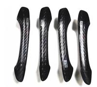 Seplxoi Maniglia esterna della portiera dell'auto Maniglia esterna sinistra per portiera auto, maniglia esterna in fibra di carbonio di lusso per Macan S per GTS 95B 2015-2023