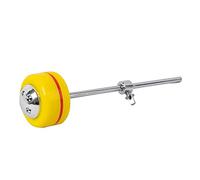 Seprendi 1Pc Drum Pedal Beater Mallet con Drum Hammer Percussion Instrument Parts Feltro Metallo Drum Hammer Giallo