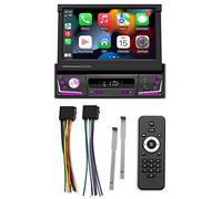 Seprendi 7Inch Auto Manuale Telescopico Schermo Wired CarPlay Android Auto Auto Radio Portatile Bluetooth MP5 Ricevitore FM l'host