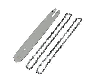 Seprendi Barra guida per motosega da 35,5 cm, con 2 catene per 017 MS170 MS171 MS170/MS180/MS230/MS250 tutti i tipi in acciaio