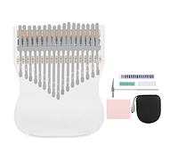 Seprendi Kalimba - Pianoforte a 17 toni in trasparente per pollice, strumento per principianti, pianoforte Africa