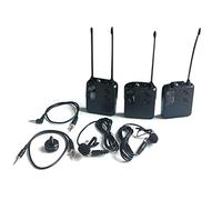 Seprendi Microfono collare stampo Lavalier bavero microfoni wireless per fotocamera telefono insegnante intervista registrazione chiesa (2 a 1)