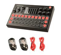 Seprendi Scheda audio M9 Mixer Audio Console Adattatore audio Live Equipment Scheda audio con colorato