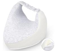 SEPSCO Cuscino per Gambe Ginocchia, Dormire Sul Fianco Memory Foam Ortopedico Le Ginocchio Cuscini Notte-gambe Supporto Allineamento Cuscino con Regolabile Tracolla per Mal Di Schiena Sciatica