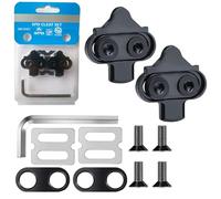 SEPSCO Tacchette per Bici Pedali, Compatibili con Shimano SPD SH51 SH56 e Look Keo, Attacchi Scarpe MTB Tallone Bicicletta Tacchetti di Ricambio Premium Acciaio per Mountain Bike Indoor Ciclismo Bici