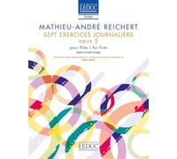 Sept exercices journaliers pour flûte op. 5. Flöte Solo.