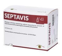 Septavis 50ml con 50 garze in TNT sterili