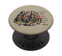 Septem Sapientes Norimberga Cronache Sette Saggi Saggezza PopSockets PopGrip Adesivo