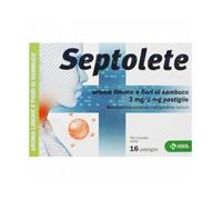Septolete 3 Mg + 1 Mg Limone Fiori Sambuco 16 Pastiglie