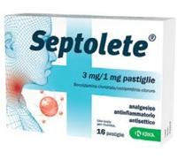 septolete 3mg/1mg 16 past.