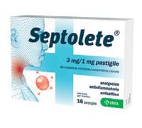 Septolete 3mg/1mg 16 Pastiglie