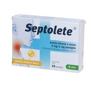 Septolete Pastiglie Aroma Limone e Miele 3 mg/1 mg - 16 pastiglie