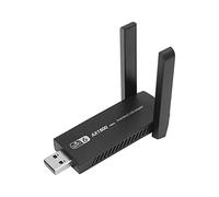 Septpenta Adattatore Wireless USB WiFi 6, Plug And Play, con velocità Fino a Ax1800 MBps, Adattatore WiFi Wireless per Win 7, per Win 10, per Win 11 Desktop, Laptop e Ultrabook