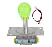 Septpenta Joystick per Illuminazione a Colori, Joystick per Illuminazione Ade a LED, Joystick con Impugnatura Completamente Automatica in Cristallo Ovale a 5 Pin, Joystick per Giochi Ade