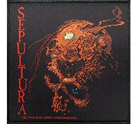 Sepultura Aufnäher Beneath The Remains Patch gewebt 10 x 10 cm Nero