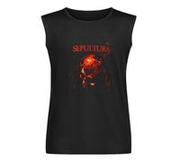 Sepulturo Beneoth The Remoins Unisex Sleeveless T-Shirt Vests Top Black Mens Tank Tee M